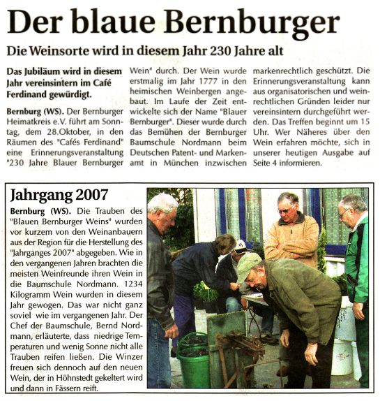 Pressebeitrag Wochenspiegel